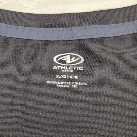 Athletic Works women's black fitness tank top size XL (16-18) - Picture 3 of 3